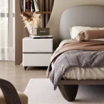 Small Spaces Night Stand Bedside Tables White Bedside Night Table with Drawers Buy in Dubai