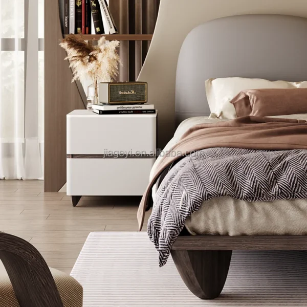 Small Spaces Night Stand Bedside Tables White Bedside Night Table with Drawers Buy in Dubai